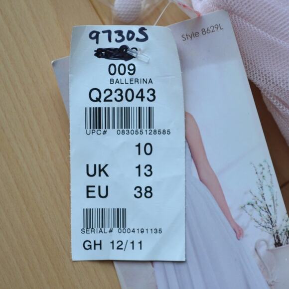 NWT Alfred Angelo Ballerina Bridesmaids Formal Dress Size 10 - Picture 3 of 7